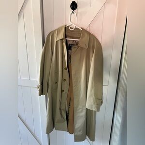 Burberry trench coat size medium, 40” long